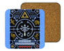 Legend Of Zelda Botw Ugly Sweater2 Coasters