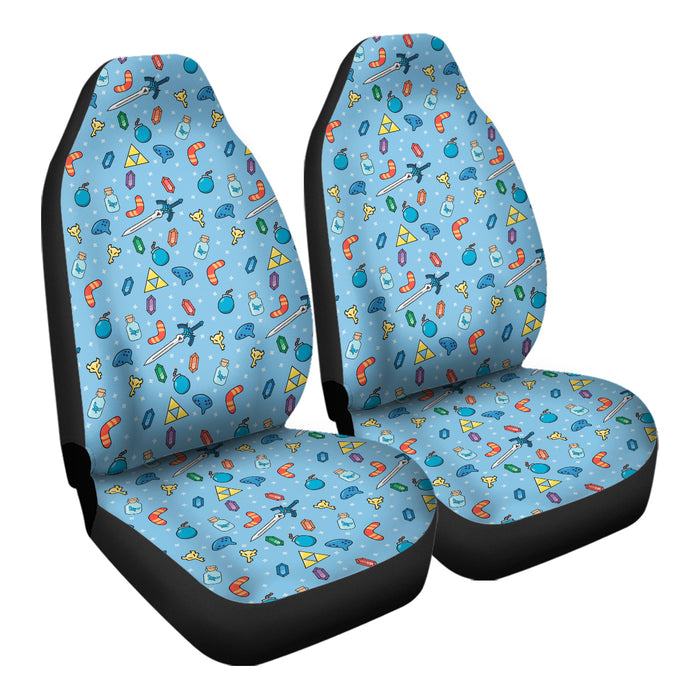 Legend of Zelda Pattern 7 Car Seat Covers - One size