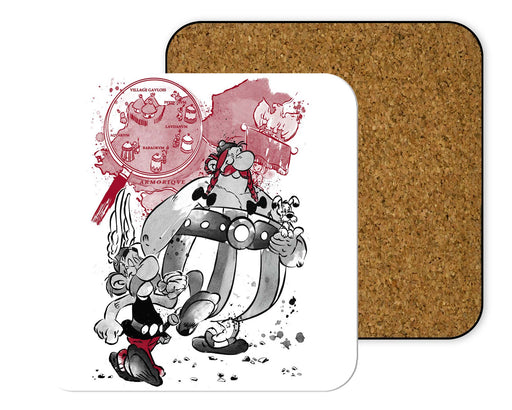 Les Heros Gaulois Coasters