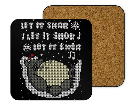 Let It Snor V1 Coasters