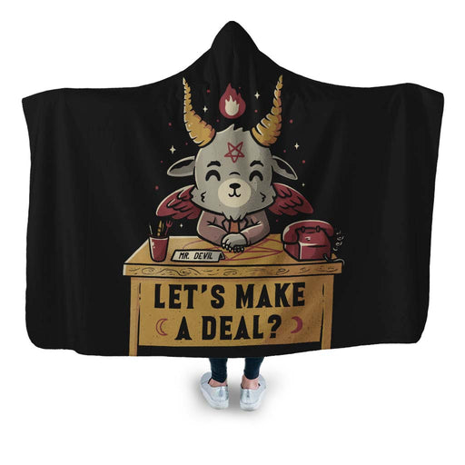 Lets Make A Deal Hooded Blanket