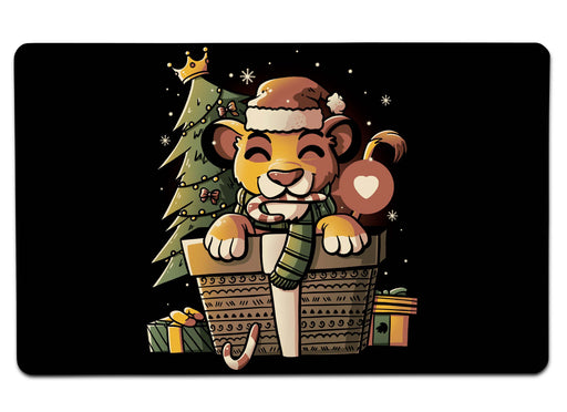 Lion Gift Large Mouse Pad
