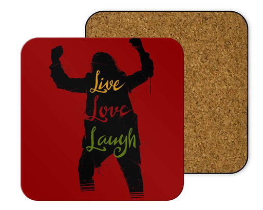 Live Love Laugh Coasters