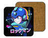 Lofi Blue Bomber Coasters