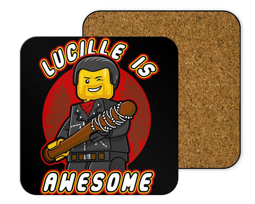 Lucille is Awesome Coasters