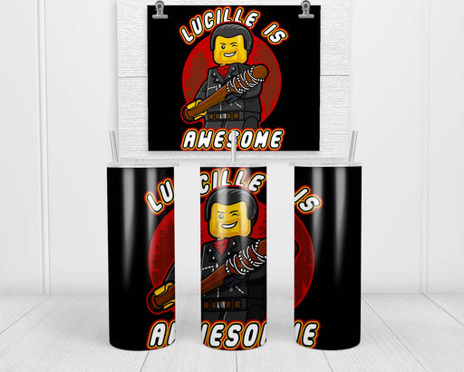 Lucille is Awesome Double Insulated Stainless Steel Tumbler