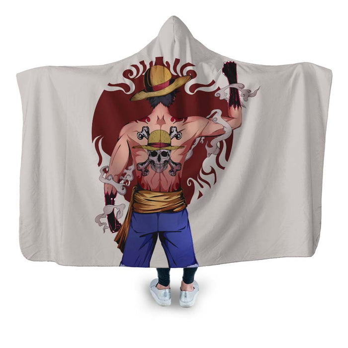 Luffy Hooded Blanket