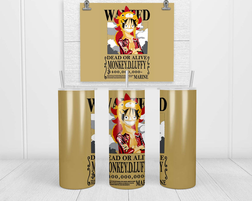 Luffy Wanted 1 Double Insulated Stainless Steel Tumbler