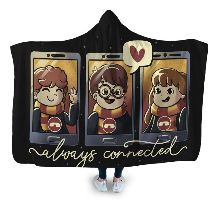 Magic Connection Hooded Blanket