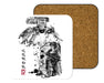 Major Vs Tank Sumie Coasters