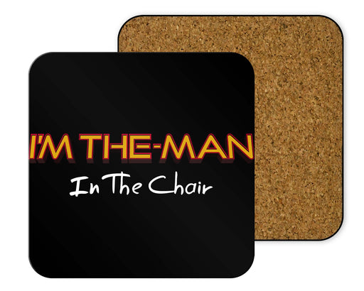 Man In Chair Coasters