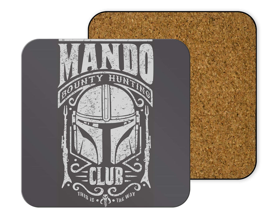 Mando Bounty Hunting Club Coasters