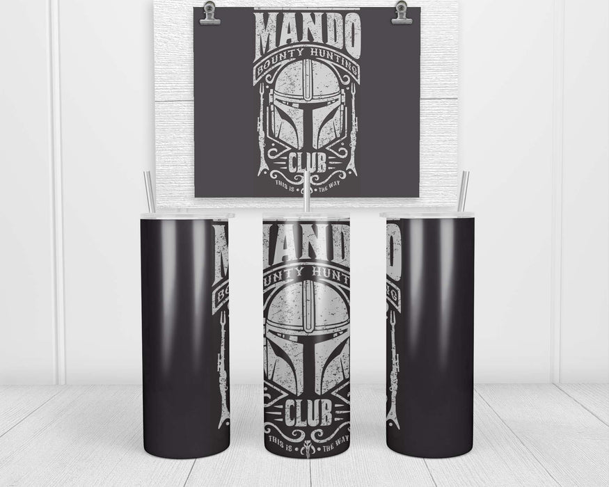 Mando Bounty Hunting Club Double Insulated Stainless Steel Tumbler