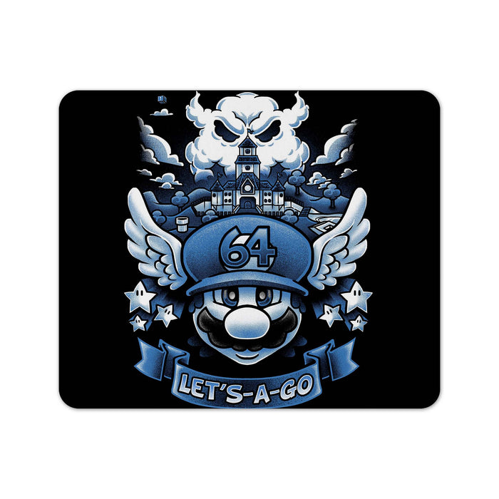 Mario 64 Tribute 2color Mouse Pad