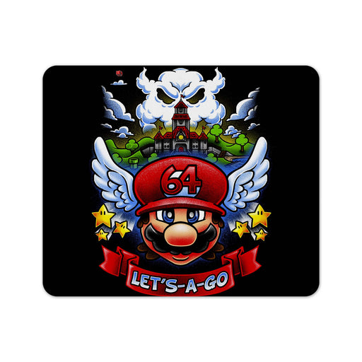Mario 64 Tribute Dtg Mouse Pad