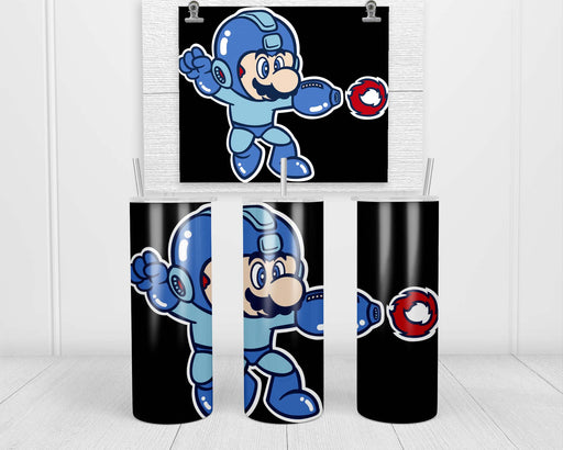 Mega Mario Double Insulated Stainless Steel Tumbler