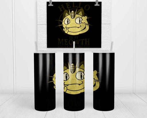 Meowth Double Insulated Stainless Steel Tumbler