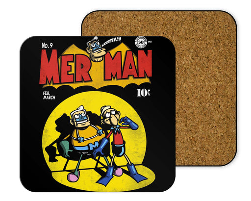 Mer Man Comic Coasters