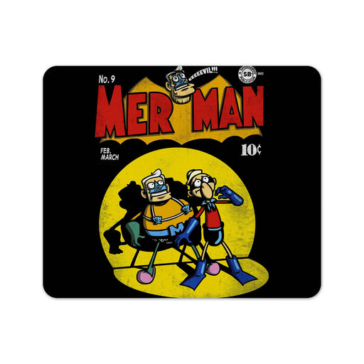 Mer Man Comic Mouse Pad