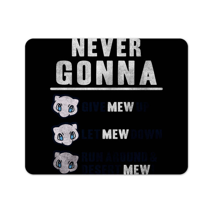 Mew Up Mouse Pad