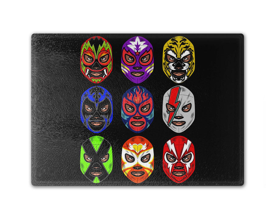 Mexican Masks Cutting Board