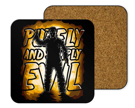 Michael Myers Silhouette Coasters
