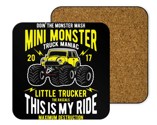Mini Monster Coasters