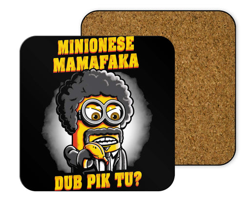 Minionese Mamafaka Coasters