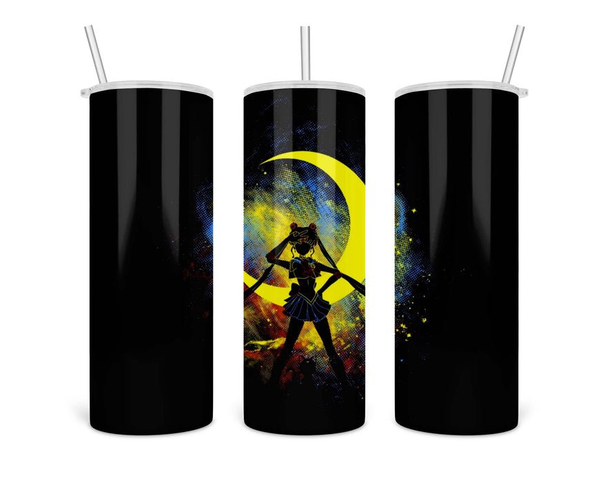 Moon Art Double Insulated Stainless Steel Tumbler