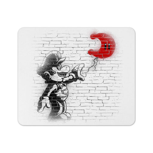 Moon Plumber Mouse Pad