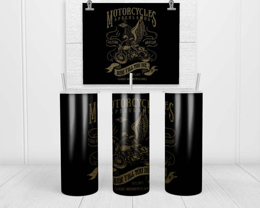 Motorcycles Double Insulated Stainless Steel Tumbler