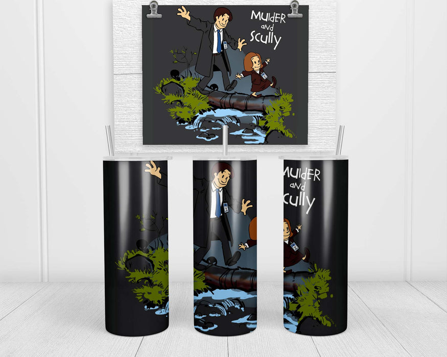 Mulder And Scully Double Insulated Stainless Steel Tumbler