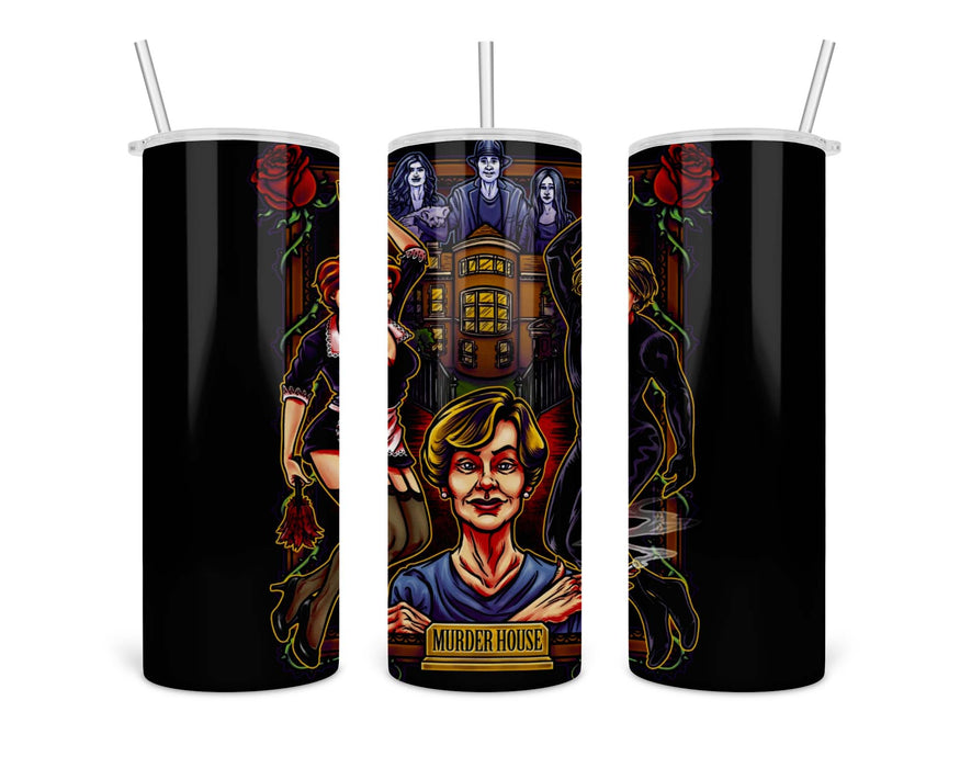 Murder House Double Insulated Stainless Steel Tumbler