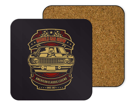 Muscle Car Show Coasters