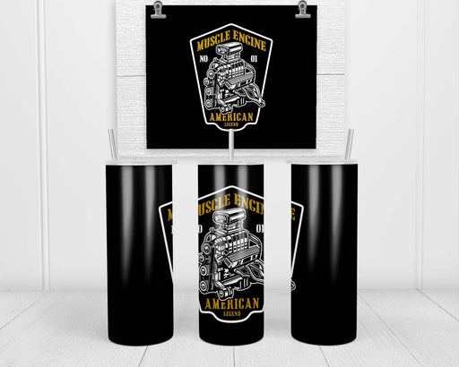 Muscle Engine Double Insulated Stainless Steel Tumbler