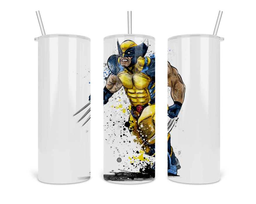 Mutant Rage Watercolor Double Insulated Stainless Steel Tumbler