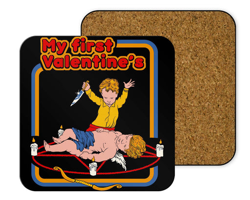 My First Valentine Coasters
