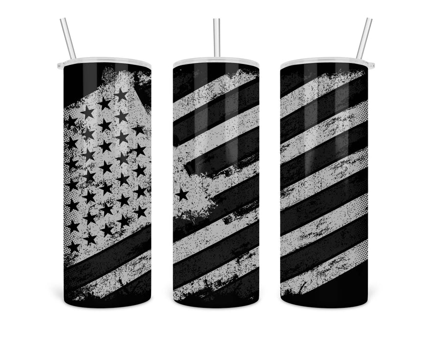 My Flag Grey Double Insulated Stainless Steel Tumbler