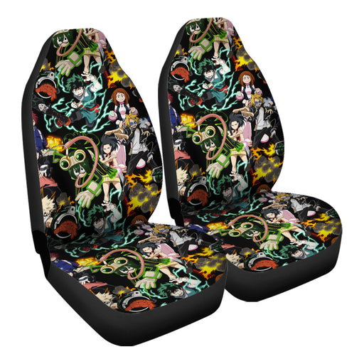 My Hero Pattern Car Seat Covers - One size