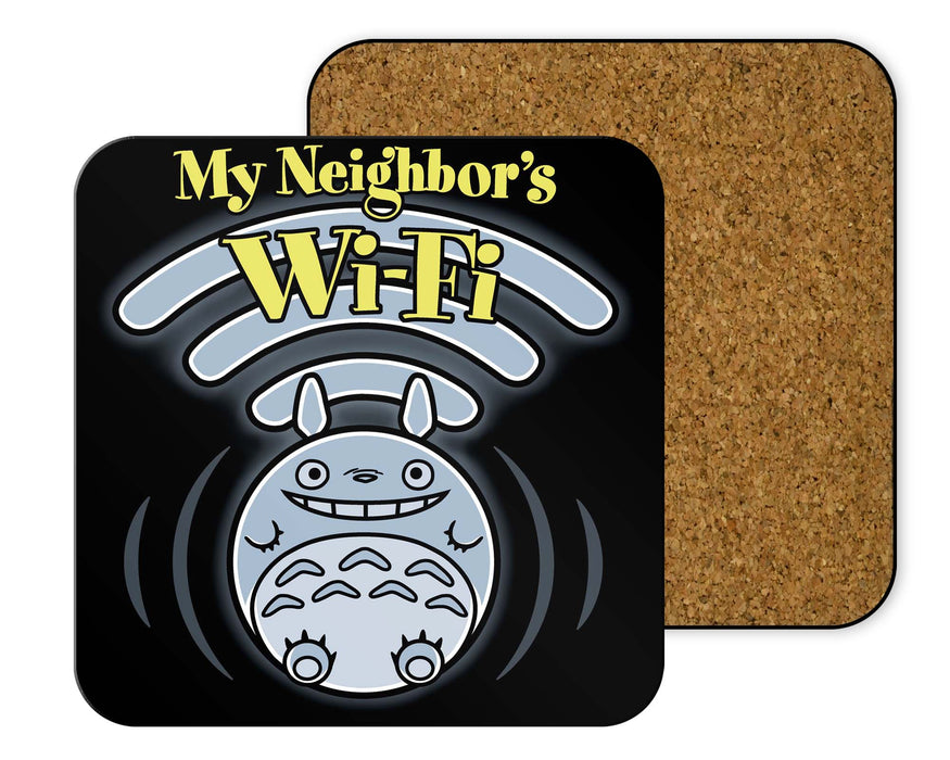 My Neighbors Wifi Coasters