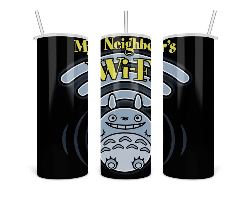 My Neighbors Wifi Double Insulated Stainless Steel Tumbler