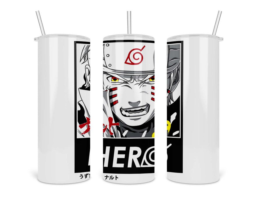 Naruto Hero Double Insulated Stainless Steel Tumbler