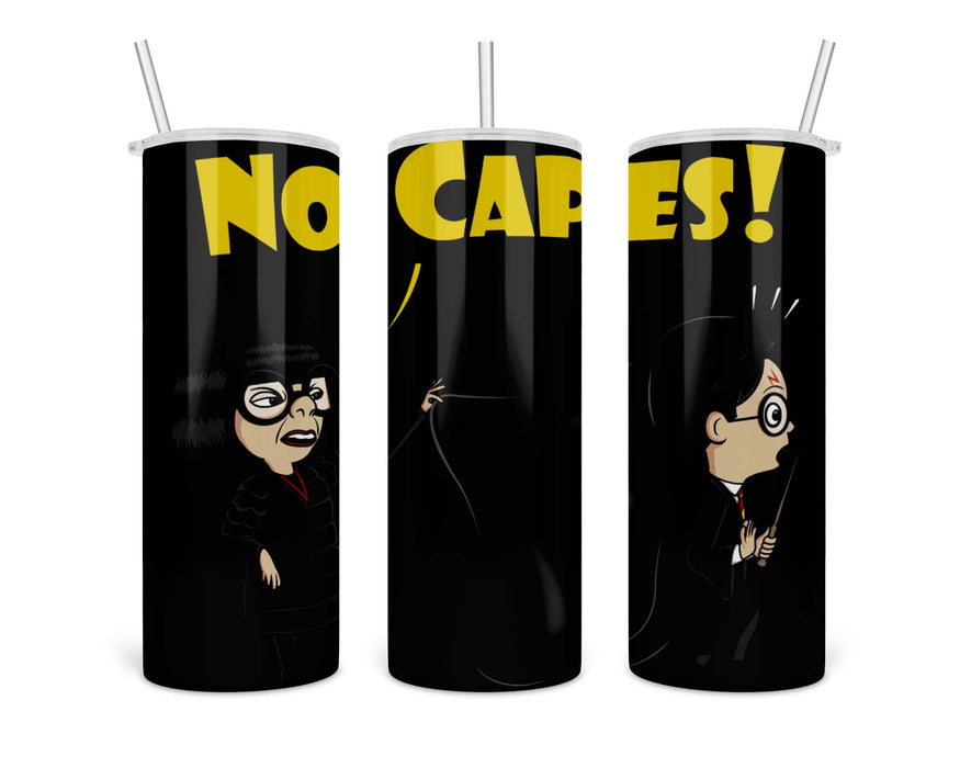 No Capes Double Insulated Stainless Steel Tumbler