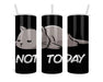 Not Today Cat Double Insulated Stainless Steel Tumbler