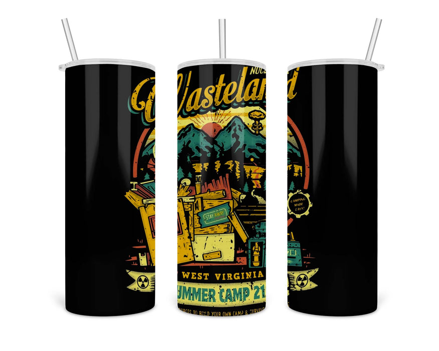 Nuclear Summer Camp Double Insulated Stainless Steel Tumbler