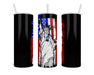 Nurse Flag Liberty Double Insulated Stainless Steel Tumbler