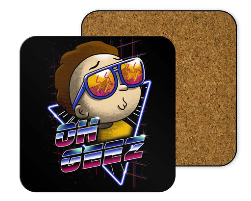 Oh Geez Morty Coasters