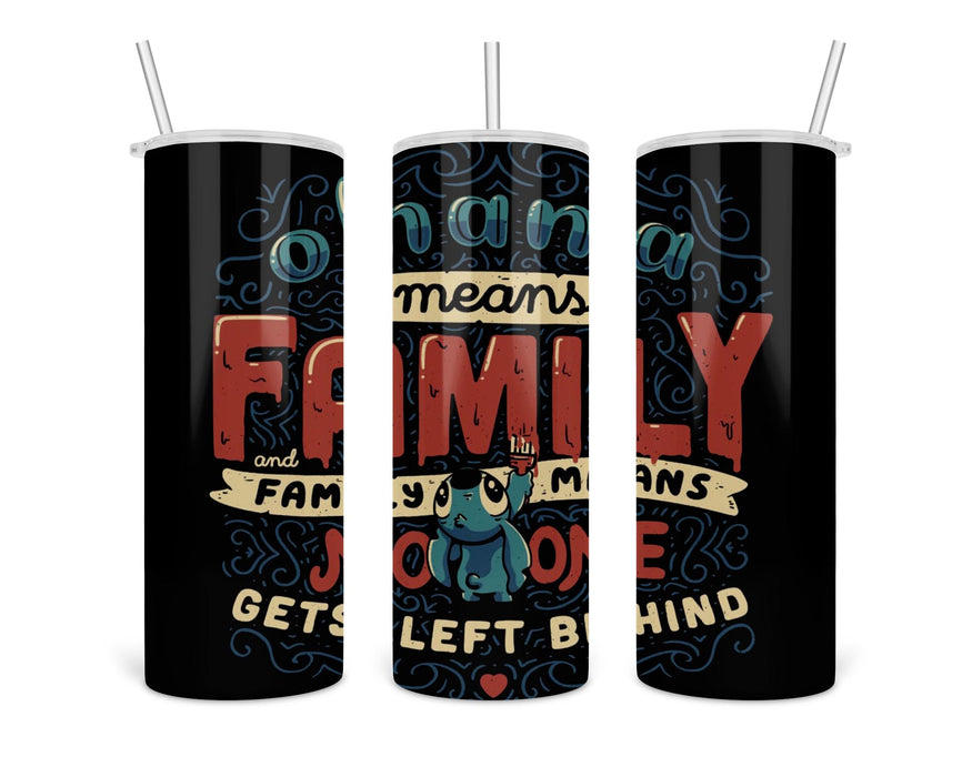 Ohana Means Family Double Insulated Stainless Steel Tumbler