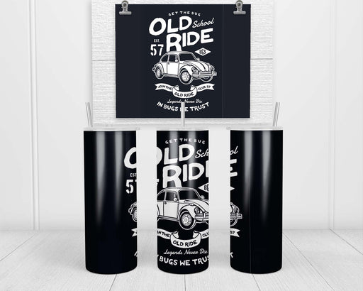 Old School Ride Double Insulated Stainless Steel Tumbler