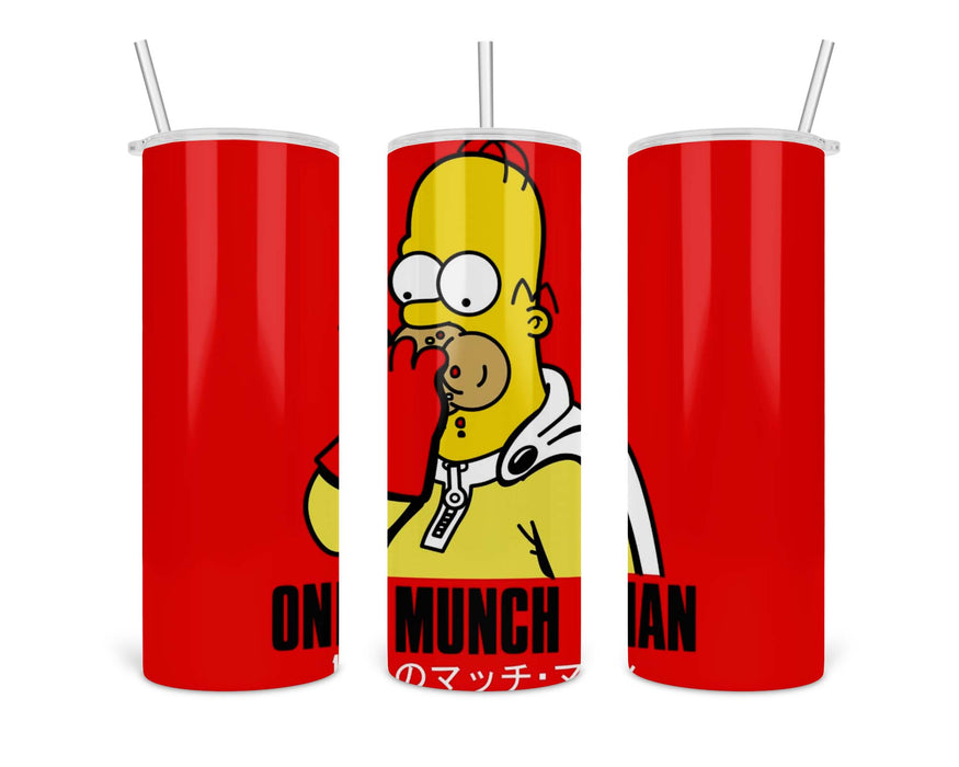 One Munch Man Double Insulated Stainless Steel Tumbler